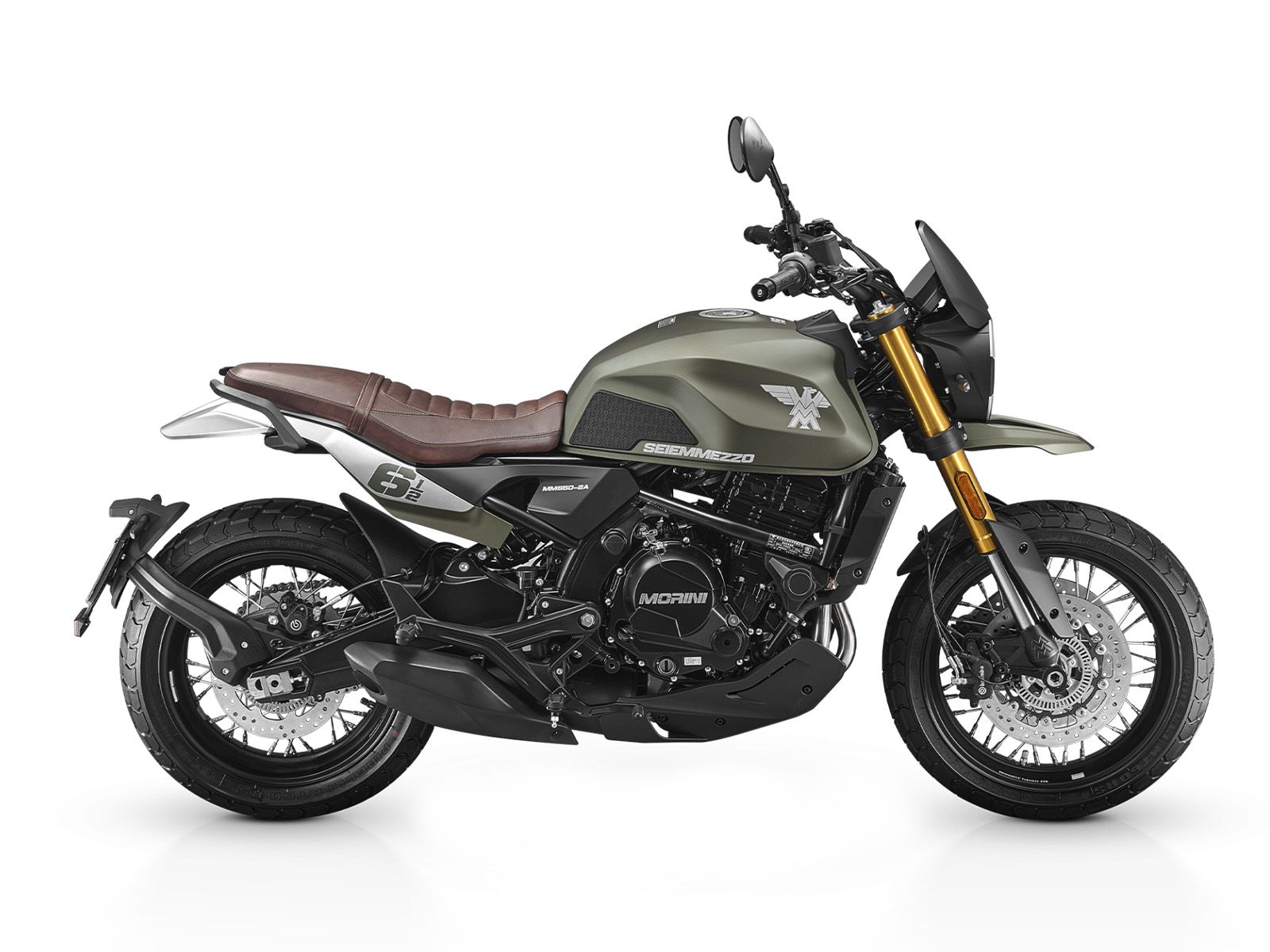 Мотоцикл MOTO MORINI SEIEMMEZZO SCR (MATT GREEN) 2026